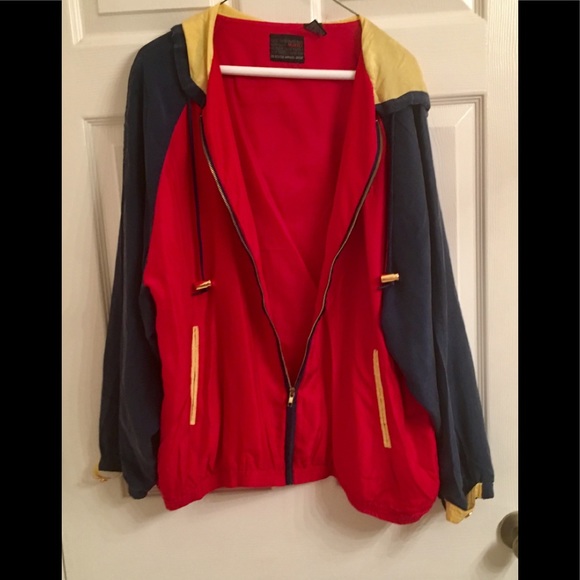 Silk Tracksuit Windbreaker Pants Sweatsuit vintage - Picture 1 of 8